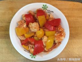 美味的鸡丁拌饭,美味鸡丁面条