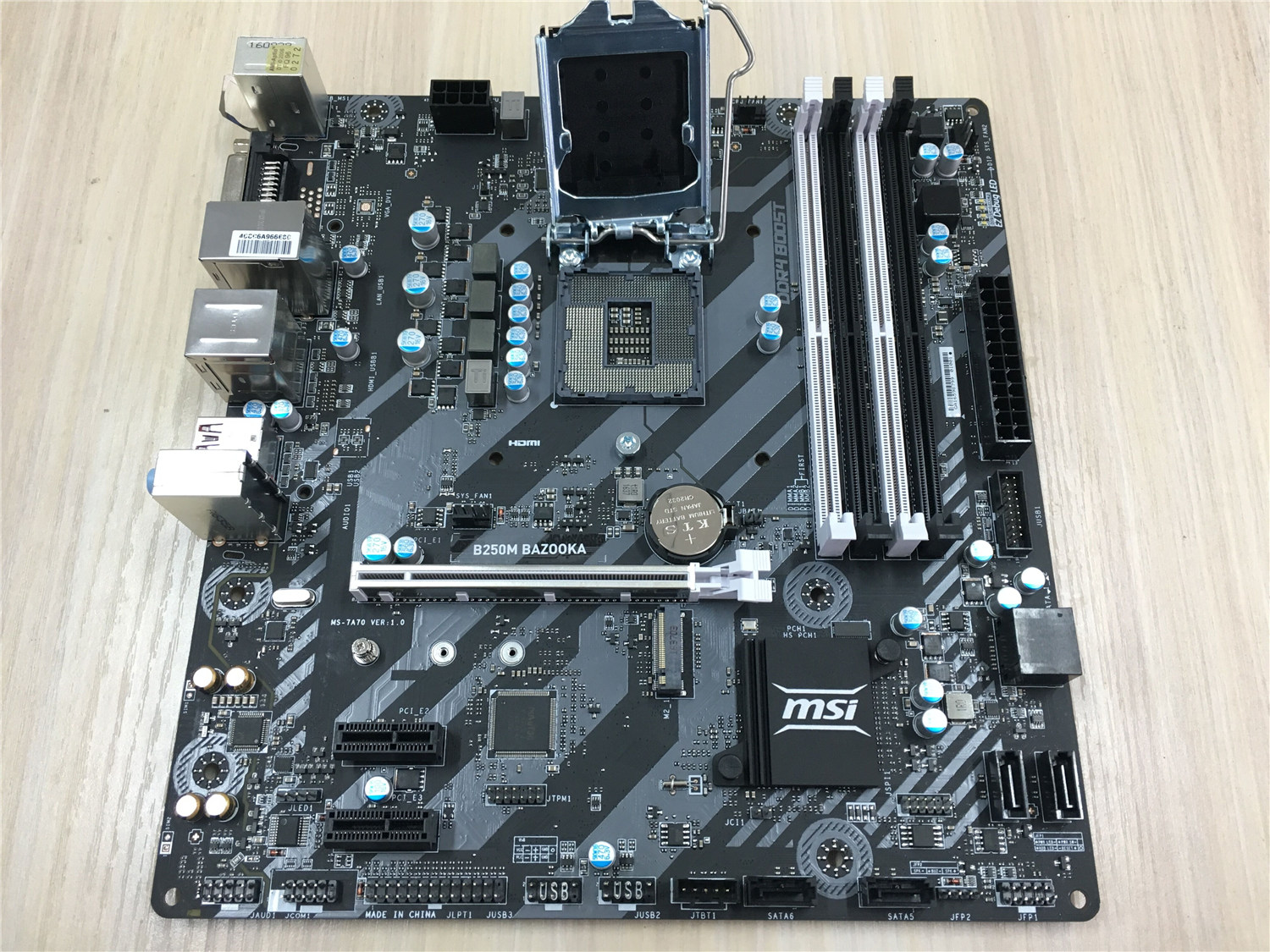 微星b250主板bios支持legacy,微星b250m主板支持m.2固态硬盘吗