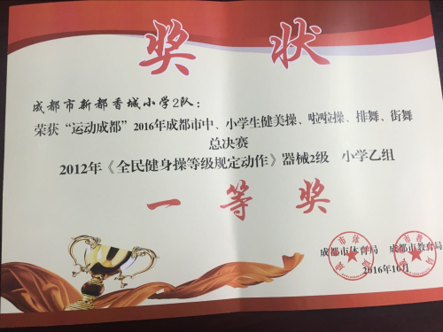 龙岐小学啦啦操队,大型校园啦啦操小学组