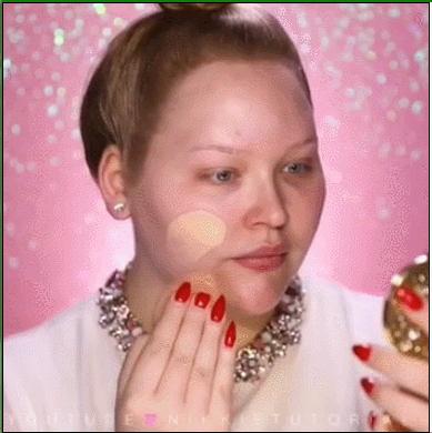 适合上隔离和粉底液的粉扑,nubra底妆测评