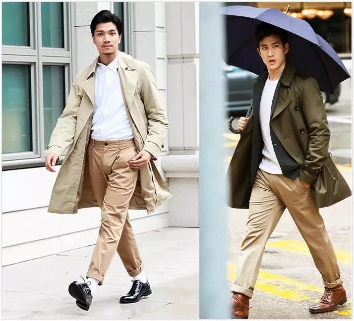 卡其直筒裤韩系,卡其裤子推荐