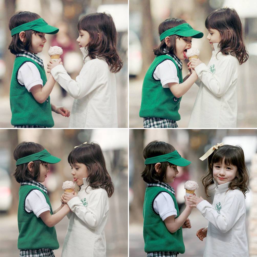 小朋友里的终极存在｜其实是混血儿……