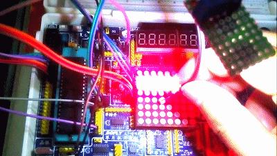 自己DIY个点阵书写屏玩