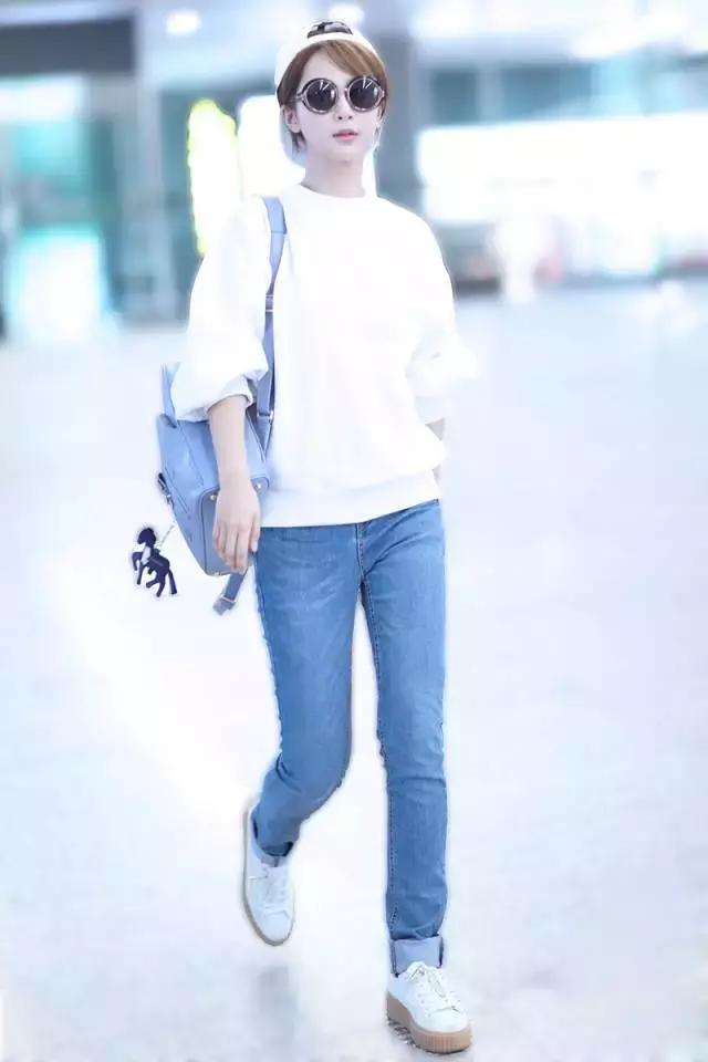 看杨幂职场着装如何搭配,袁姗姗和杨幂同款运动装