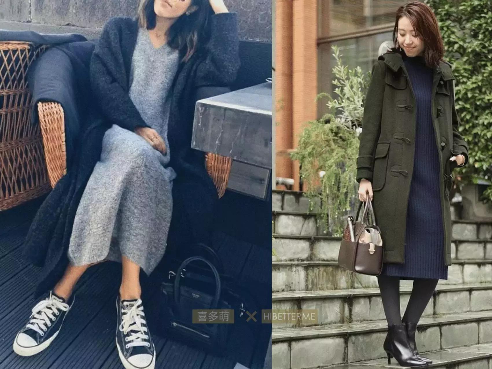 冬天怎么穿裙子好看又不冷,冬天裙子怎么穿超好看