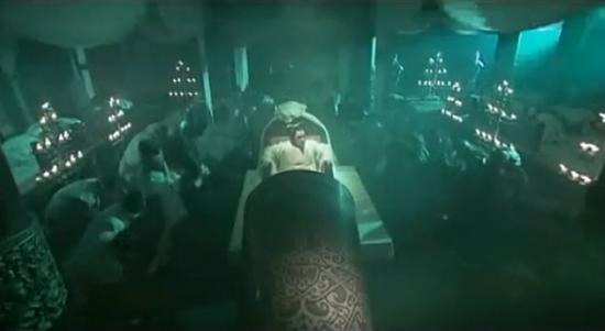 殃打，撞上了人死后的最后一口气