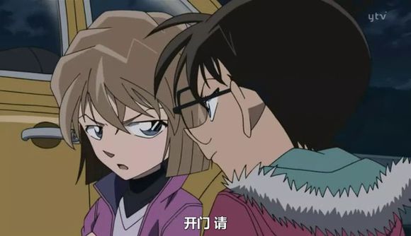 柯南灰原哀超帅瞬间,名侦探柯南灰原哀腹黑