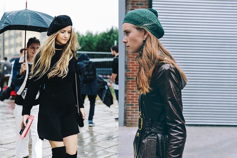 秋冬画家帽哪个颜色最百搭,画家帽棕色帽子秋冬款