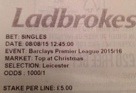 逆袭典范莫过英超黑马莱斯特!你可知他们曾多不被看好?