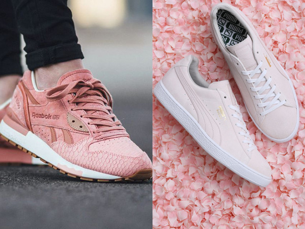 浪漫樱花色球鞋推荐,好看的樱花色球鞋推荐