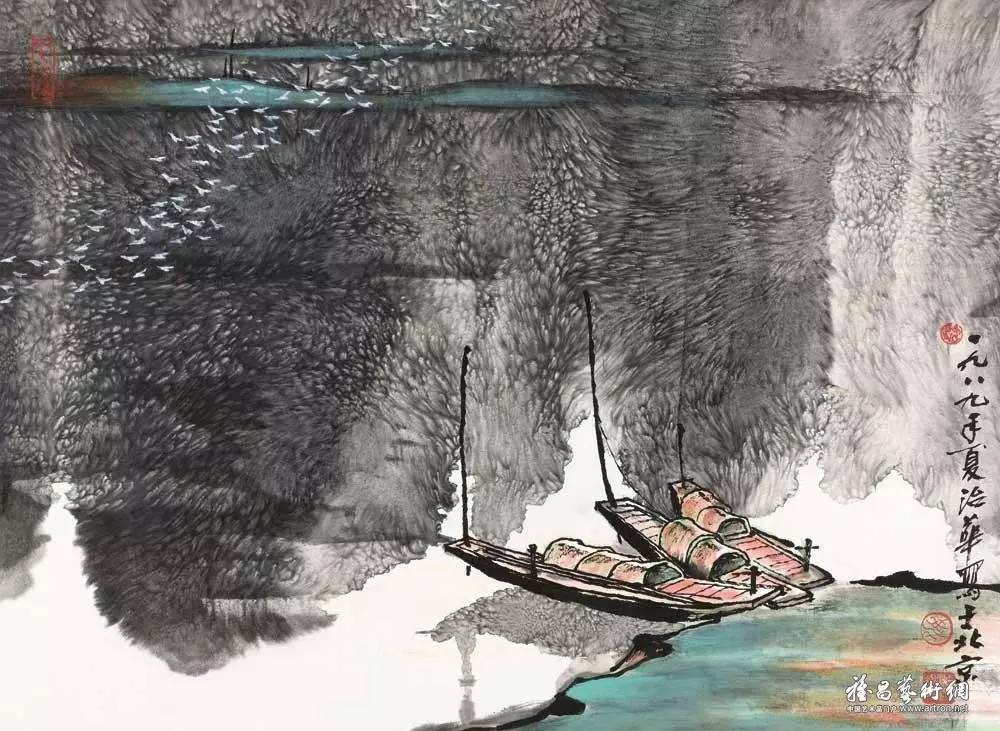 姚治华山水画,姚治华的国画欣赏