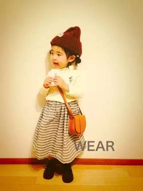 日本萌娃童装走秀,日系小童装潮流搭配