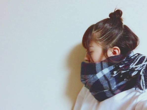 蛋卷头发穿搭冬,小红帽的围巾穿搭