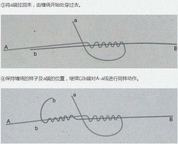 钓鱼人必学绑法,矶钓线组的正确绑法