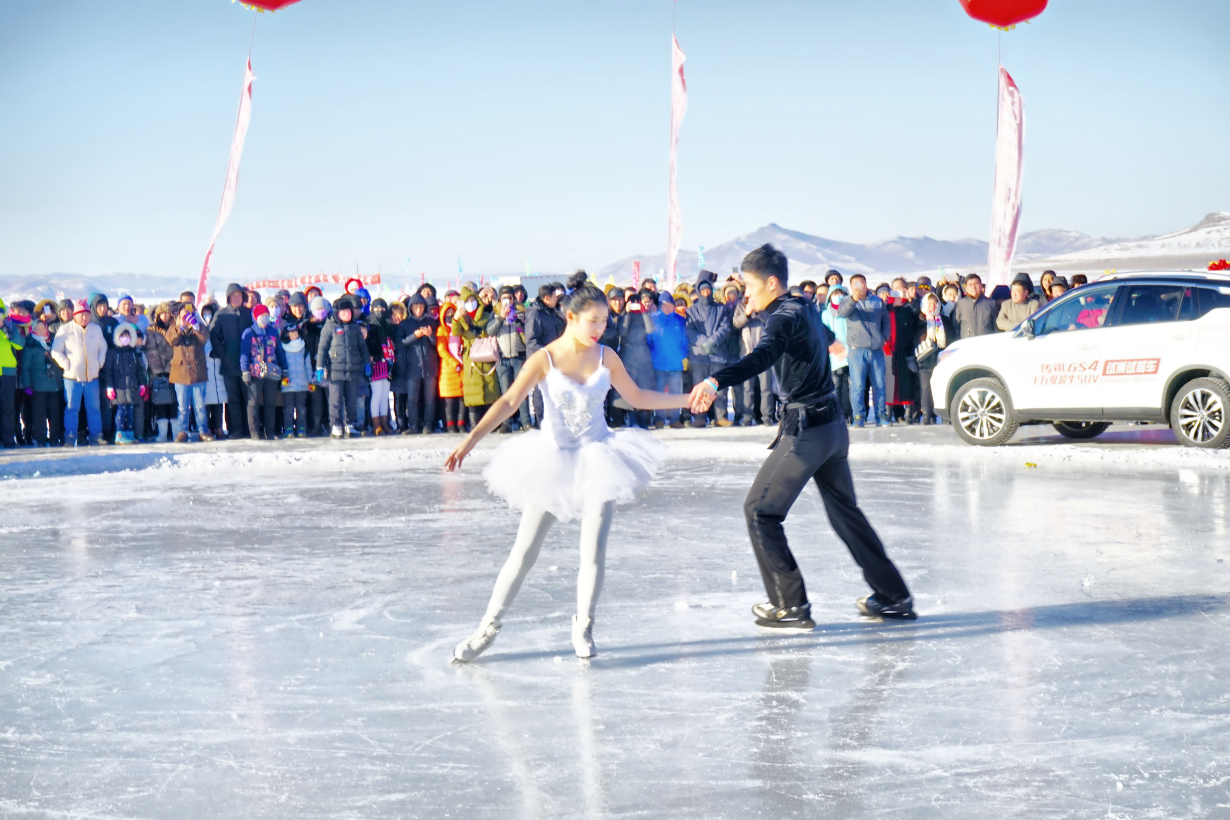 穿越内蒙古大草原雪景,来内蒙古大草原看雪