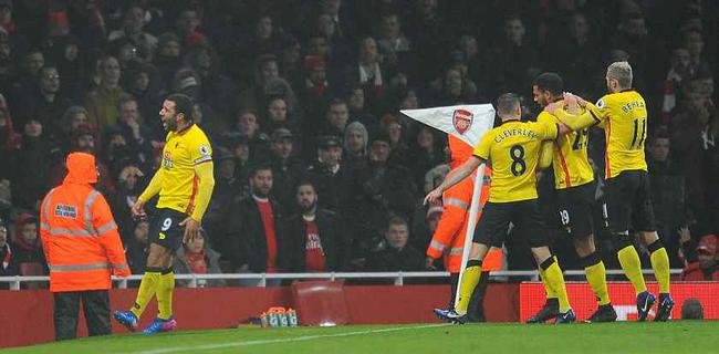 阿森纳爆冷0-1不敌波尔图,英超第28轮沃特福德vs阿森纳