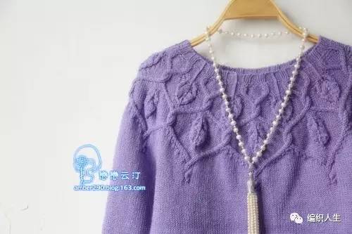 从下往上织的镂空小开衫教程,春秋衫编织教程