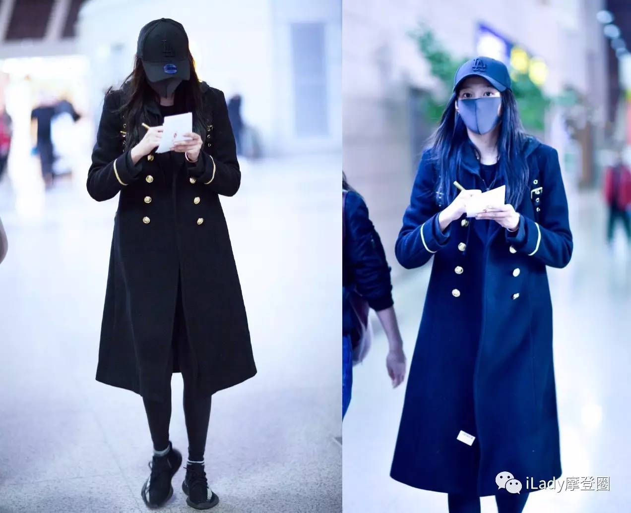 女明星机场look,盘点当红女明星们的机场照片