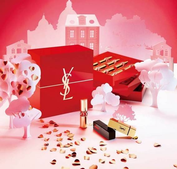 兰蔻纪梵希情人节限定,ysl情人节限定1966真实测评