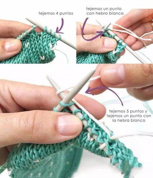 最简单的宝宝毛衣织法,宝宝爬爬服连体毛衣编织教程80码