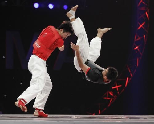 中国武术界大师实战,70年代武术大师真实表演