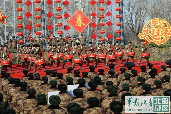 军营年味,军营过大年别样年味别样情