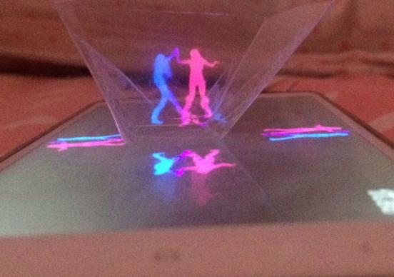 diy全息投影视频素材,电脑硬盘diy全息投影