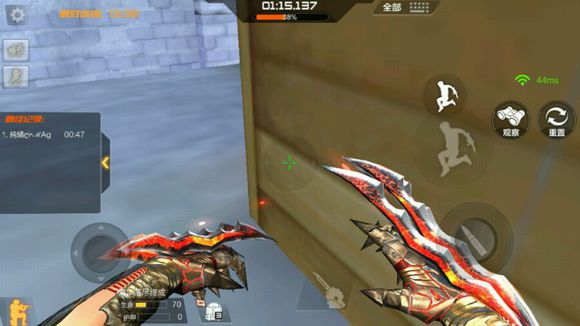 cf手游超实用点位技巧,穿越火线手游沙漠灰b点跳箱技巧