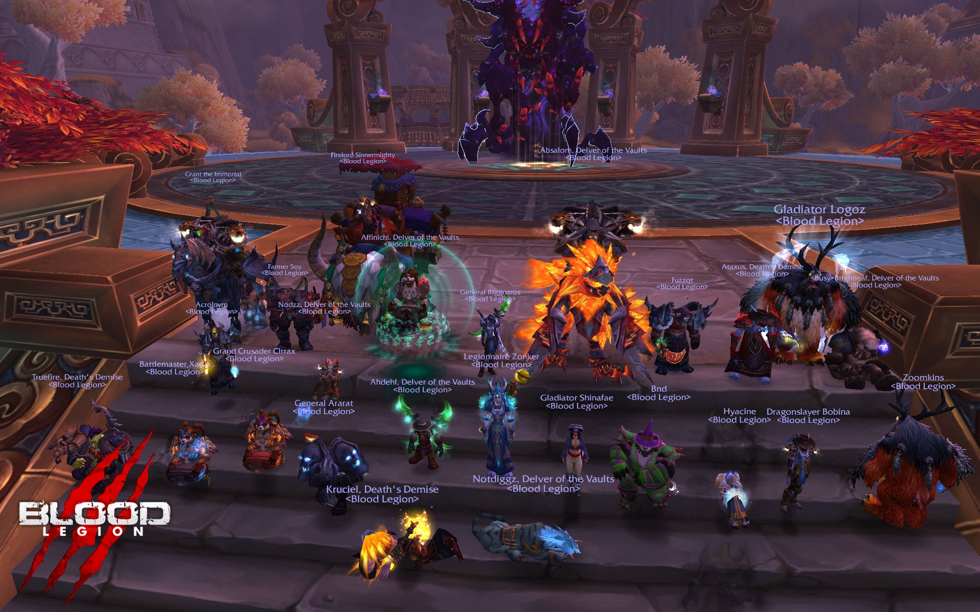 王权没有永恒什么梗,魔兽世界公会首杀战