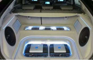 车内音响喇叭改装效果图,车内音响改装要多少钱