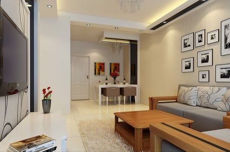 中国铁建90平米小三室装修,中国铁建精装修样板房