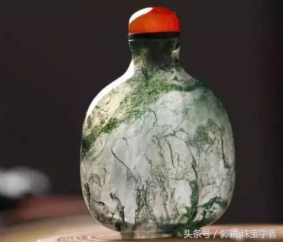 带飘花翡翠的玛瑙,飘花水草玛瑙值钱吗