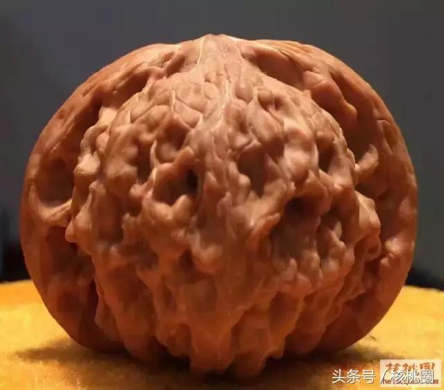 圆润的磨盘狮子头,文玩核桃磨盘狮子头有什么特征