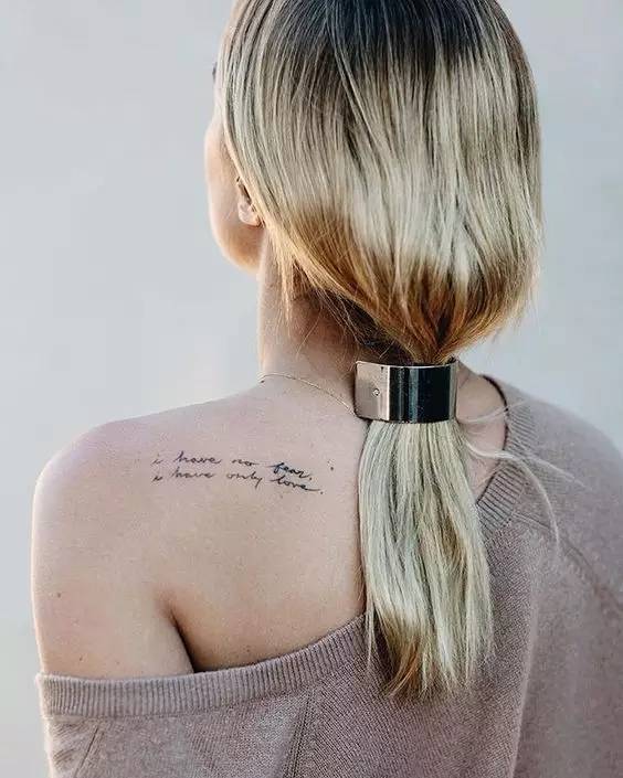 女魔头设计效果图,女生小清新简单纹身教程