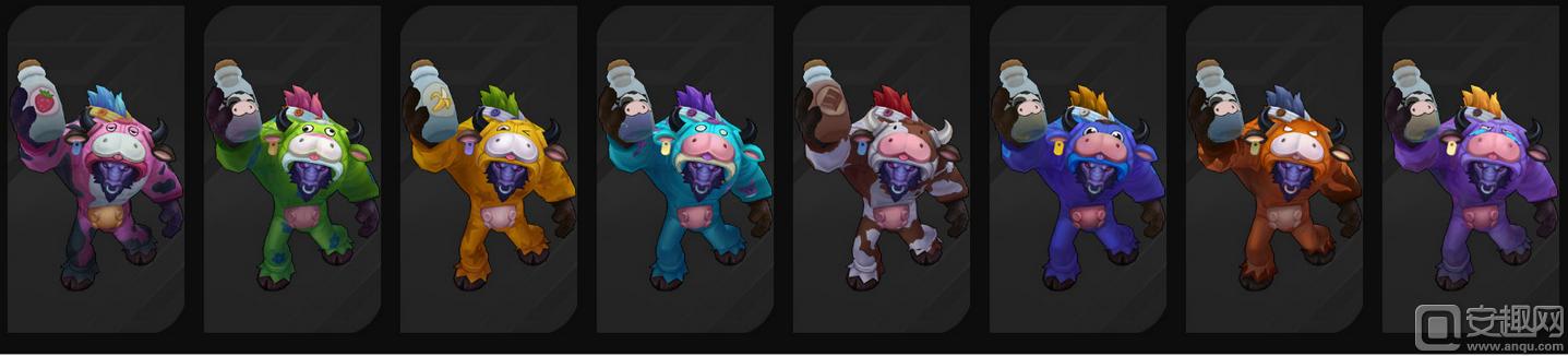 lol牛头蒙牛皮肤,lol哞利斯塔皮肤