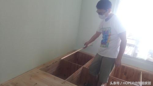 自己动手做榻榻米全过程,自己做榻榻米最简便经济方法