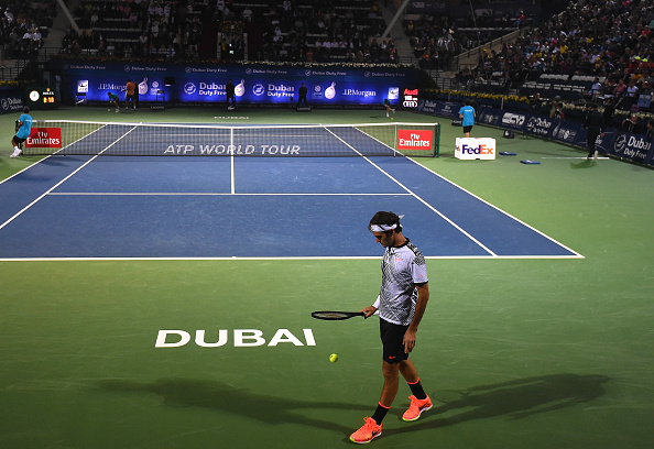 费德勒爆冷,2014迪拜费德勒vs伯蒂奇