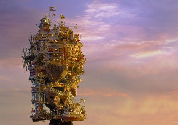 这位迷宫插画师制作的微缩景观让人想住到模型里！