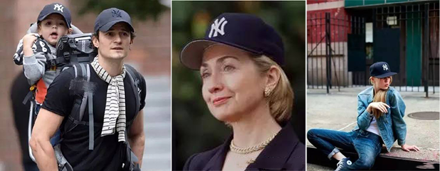 mlb的帽子哪些明星戴过,明星mlb帽子