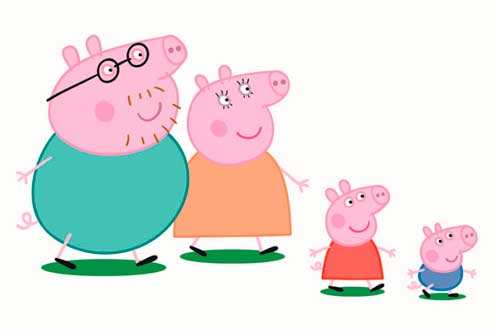 小猪佩奇对话版英文版,如果你是妈妈朗诵