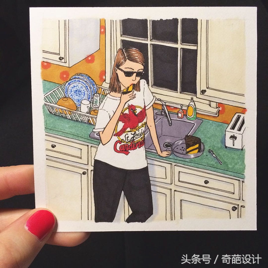 女人一个人的独居生活,女人一个人独自在家的样子