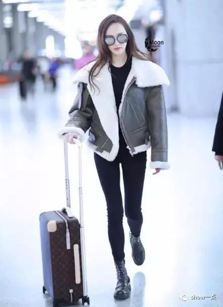 唐嫣米兰时装周优雅时髦,唐嫣真是明星中的时髦精