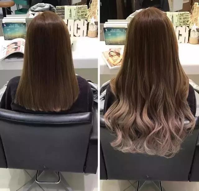 8d二代无痕接发渐变色,接发渐变色直发