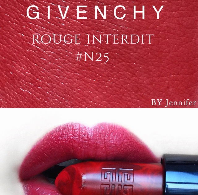 纪梵希禁忌之吻n25哪个季节,纪梵希大理石试色