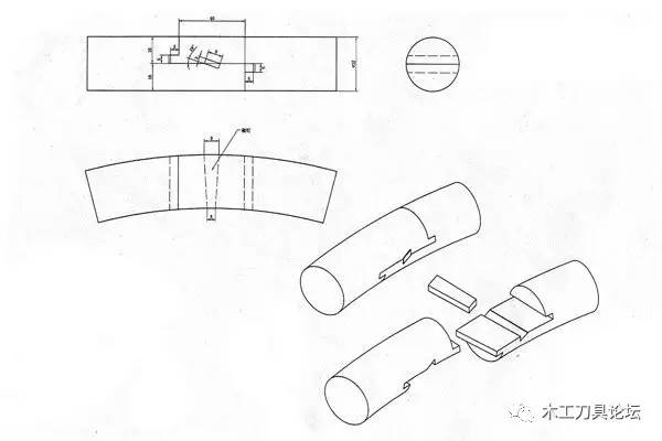 双燕尾榫卯结构,双馅抄手