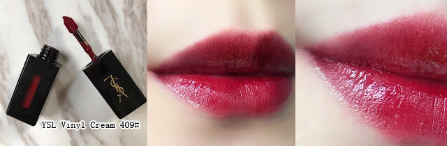 YSLTFChanelArmani品牌唇釉的试色分享