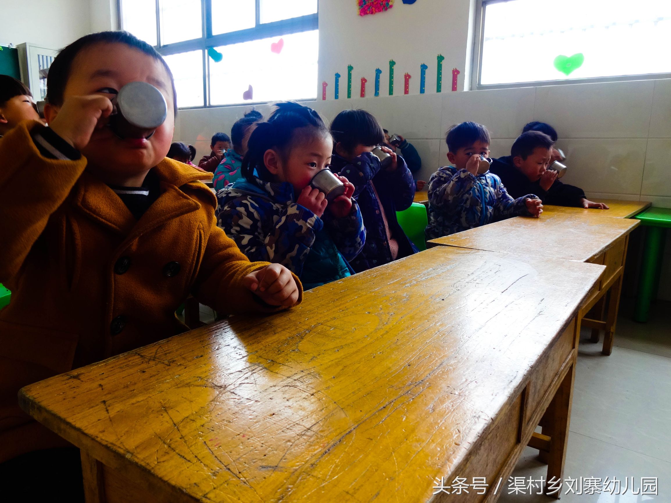 孩子每天在刘寨幼儿园吃什么呢？·孩子成长日记第二期