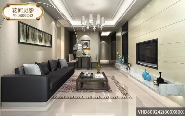 客厅瓷砖什么样的好看又实用,家用客厅瓷砖如何选择好