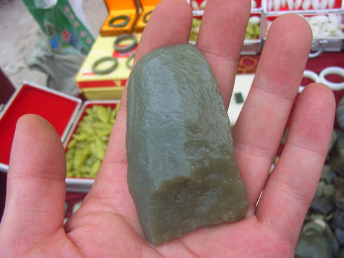 和田玉切割石头,和田玉籽料游记