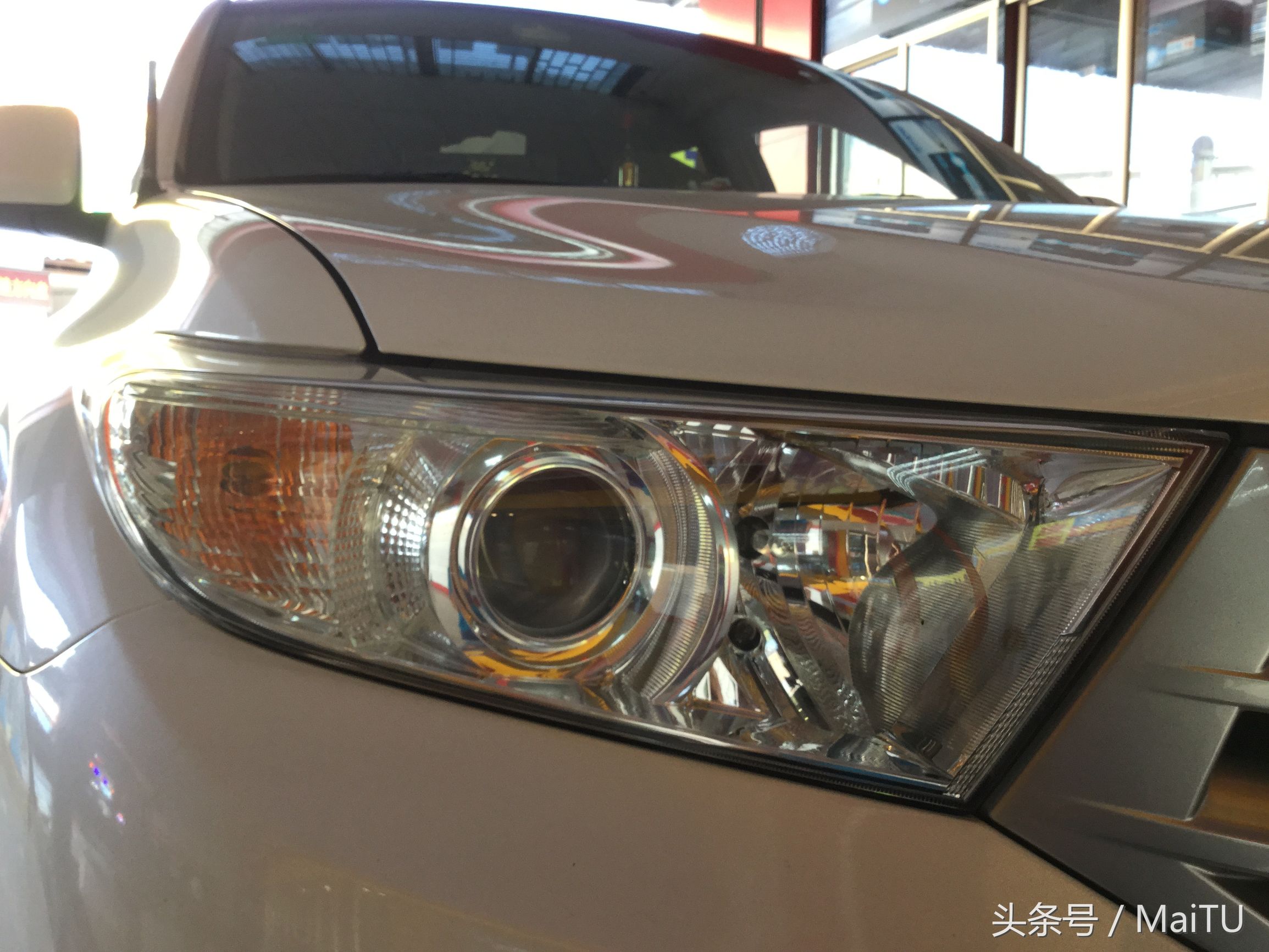 丰田汉兰达车灯光使用图解,汉兰达原车灯光效果